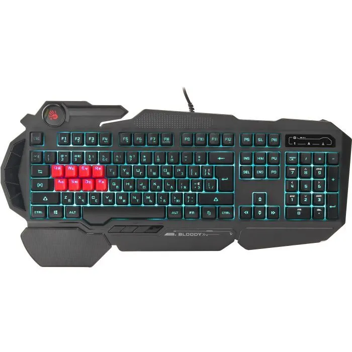 Клавіатура A4Tech Bloody B318 Black USB Black (4711421980470)