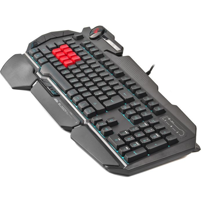 Клавиатура A4Tech Bloody B318 Black USB Black (Bloody B318 Black LK Black) изображение 3