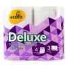 Туалетний папір Ruta Ecolo Deluxe 3 шари 4 рулони (4820202890324)