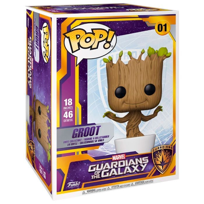 Фігурка для геймерів Funko Pop серії Вартові галактики – Грут, що танцює 46 см (50094) зображення 5