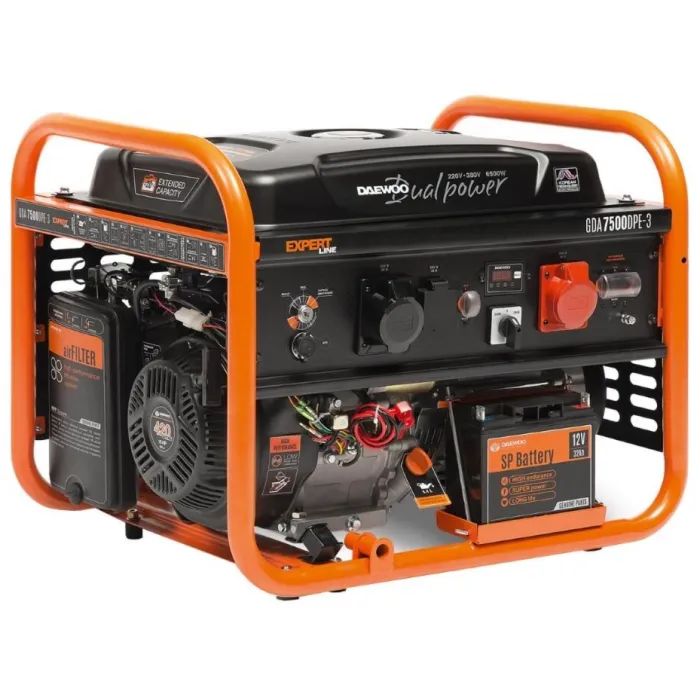 Генератор Daewoo GDA 7500DPE-3 6,5kW (GDA7500DPE-3)
