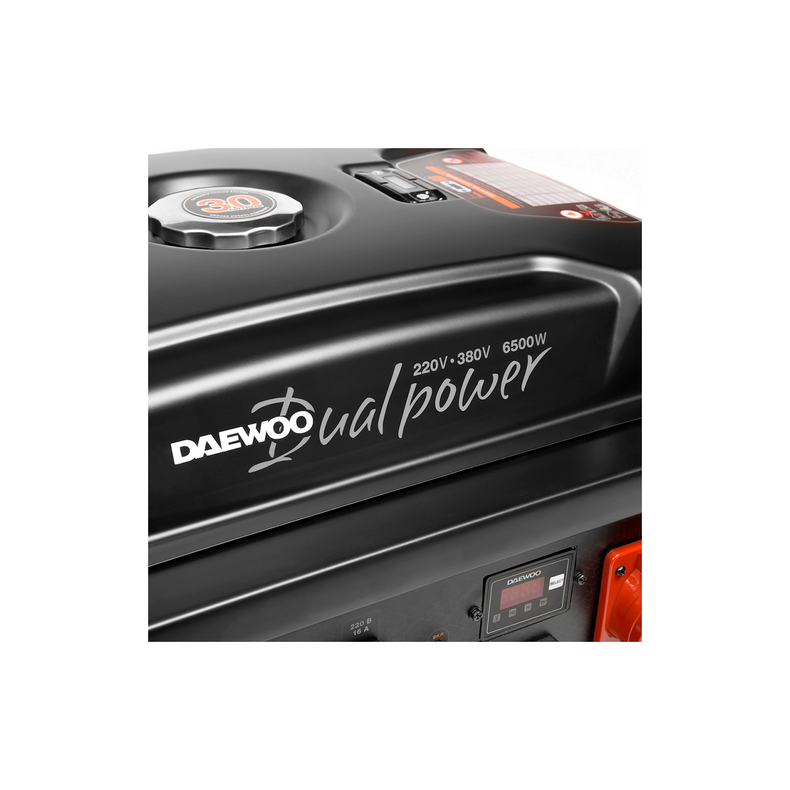 Генератор Daewoo GDA 7500DPE-3 6,5kW (GDA7500DPE-3) изображение 3