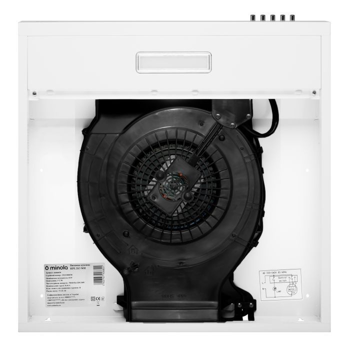 Вытяжка кухонная Minola HPL 513 BR изображение 6