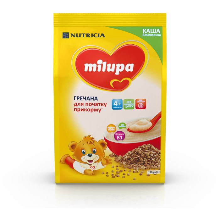 Дитяча каша Milupa Гречана 170 г (5900852039003) зображення 10