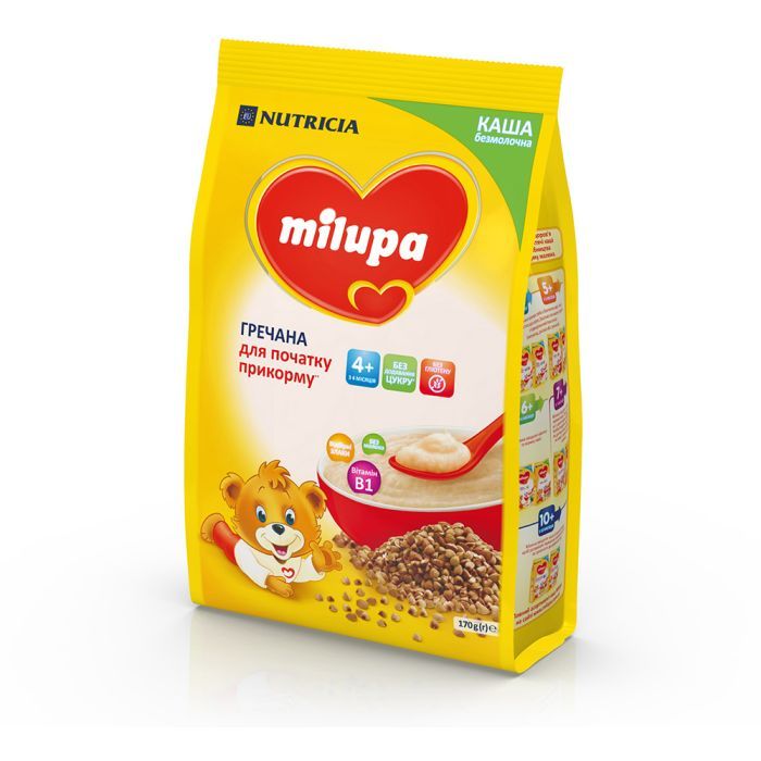 Дитяча каша Milupa Гречана 170 г (5900852039003) зображення 4