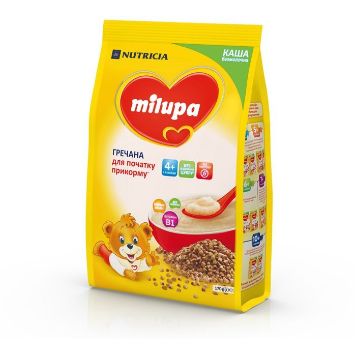Дитяча каша Milupa Гречана 170 г (5900852039003) зображення 5