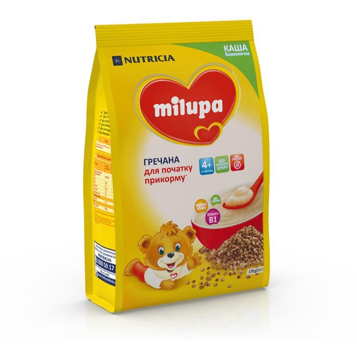 Дитяча каша Milupa Гречана 170 г (5900852039003) зображення 7