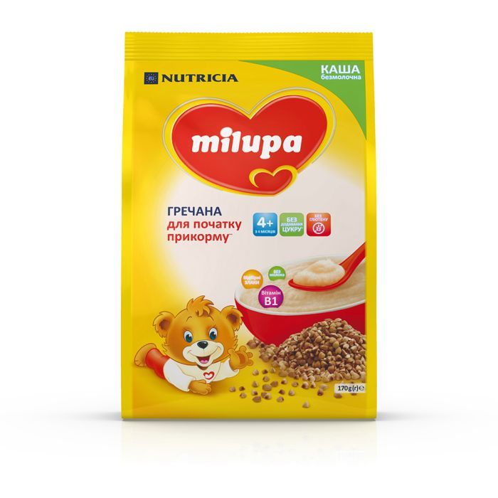 Дитяча каша Milupa Гречана 170 г (5900852039003) зображення 9
