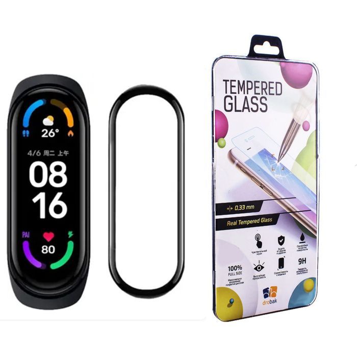 Стекло защитное Drobak Xiaomi Mi Smart Band 6 (313136)