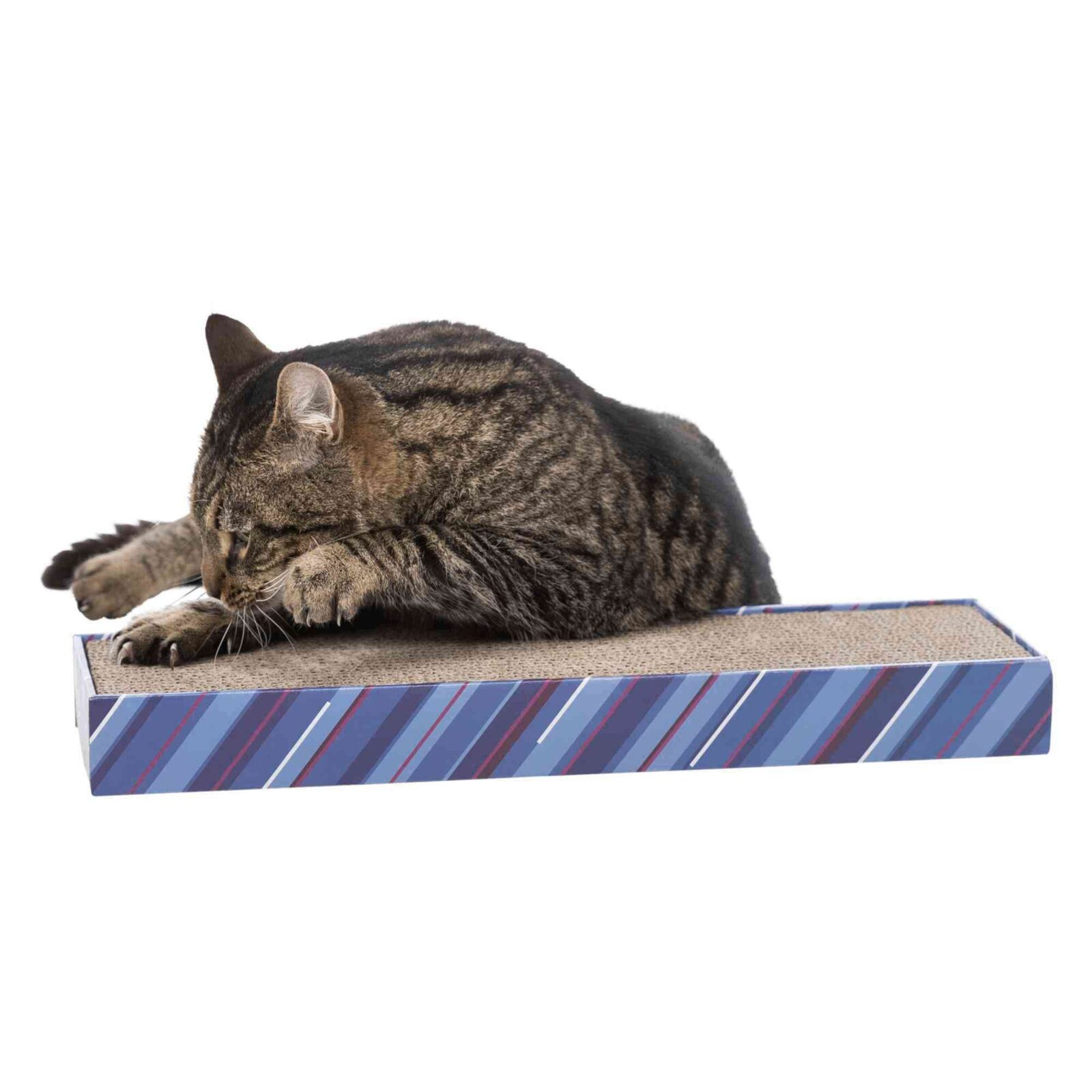 Дряпка (кігтеточка) для котів Trixie картонна з м'ятою 48×5×13 см (4011905043272) зображення 4
