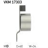 Ролик натяжителя ремня SKF VKM 17303 изображение 3