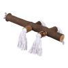 Игрушка для птиц Trixie Natural Living Жердинка з мотузкою 25х2.5 см (4011905058894)