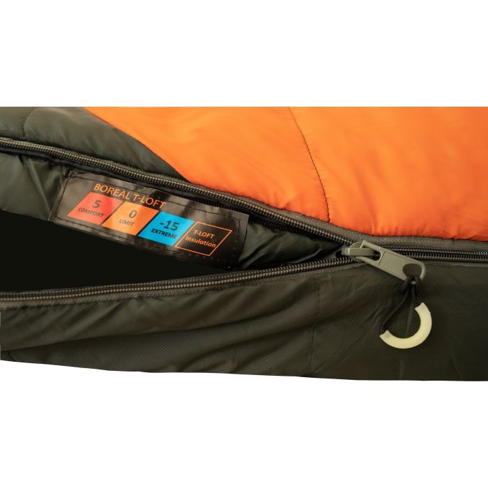 Спальный мешок Tramp Boreal Regular Left Orange/Grey (UTRS-061R-L) изображение 4