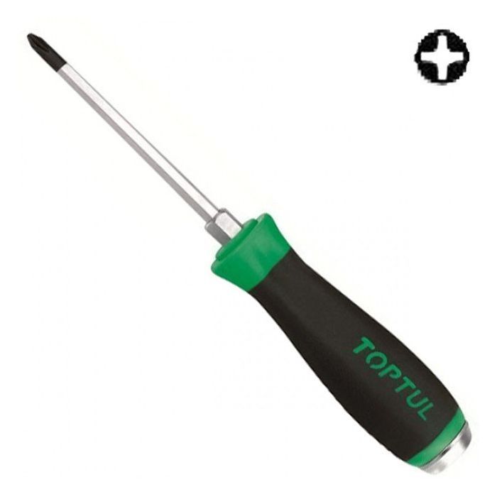 Викрутка Toptul ударна під ключ хрестова PH2x100 (FBGB0210)