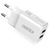 Зарядний пристрій Choetech 2xUSB 5V/2A (C0030EU-WH) зображення 2