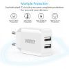 Зарядний пристрій Choetech 2xUSB 5V/2A (C0030EU-WH) зображення 3