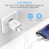 Зарядний пристрій Choetech 2xUSB 5V/2A (C0030EU-WH) зображення 5