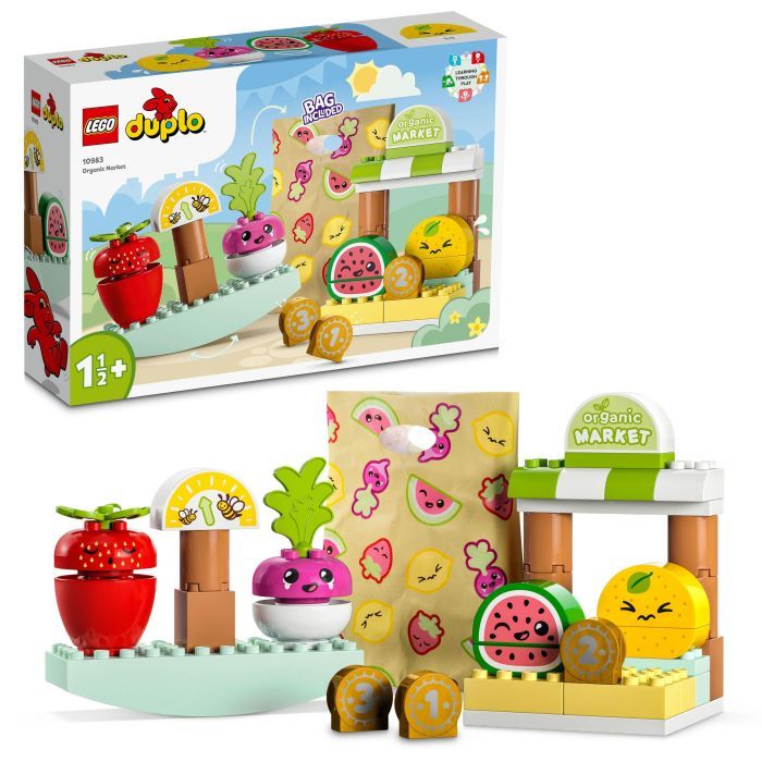 Конструктор LEGO DUPLO My First Органічний ринок 40 деталей (10983) зображення 6
