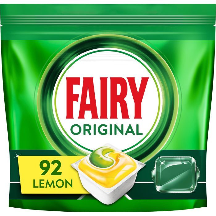 Таблетки для посудомоечных машин Fairy Original All in One Lemon 92 шт. (8006540726945)