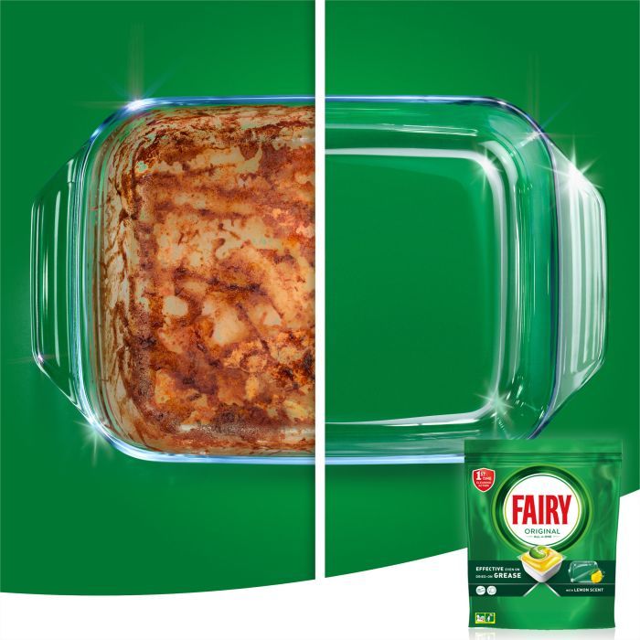 Таблетки для посудомоечных машин Fairy Original All in One Lemon 92 шт. (8006540726945) изображение 6
