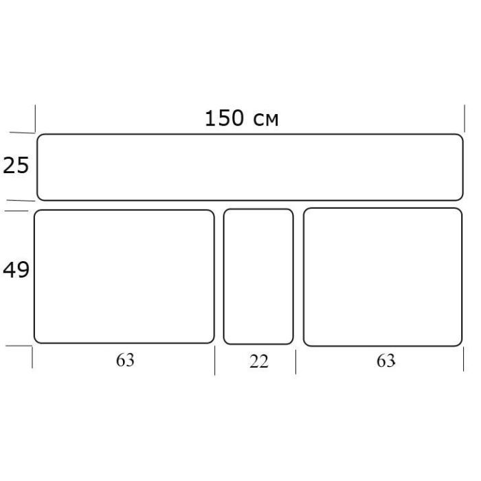 Парта Pondi Эргономик трансформер для 2 детей Бело-зеленая (БЛ311ЗЛ) изображение 6