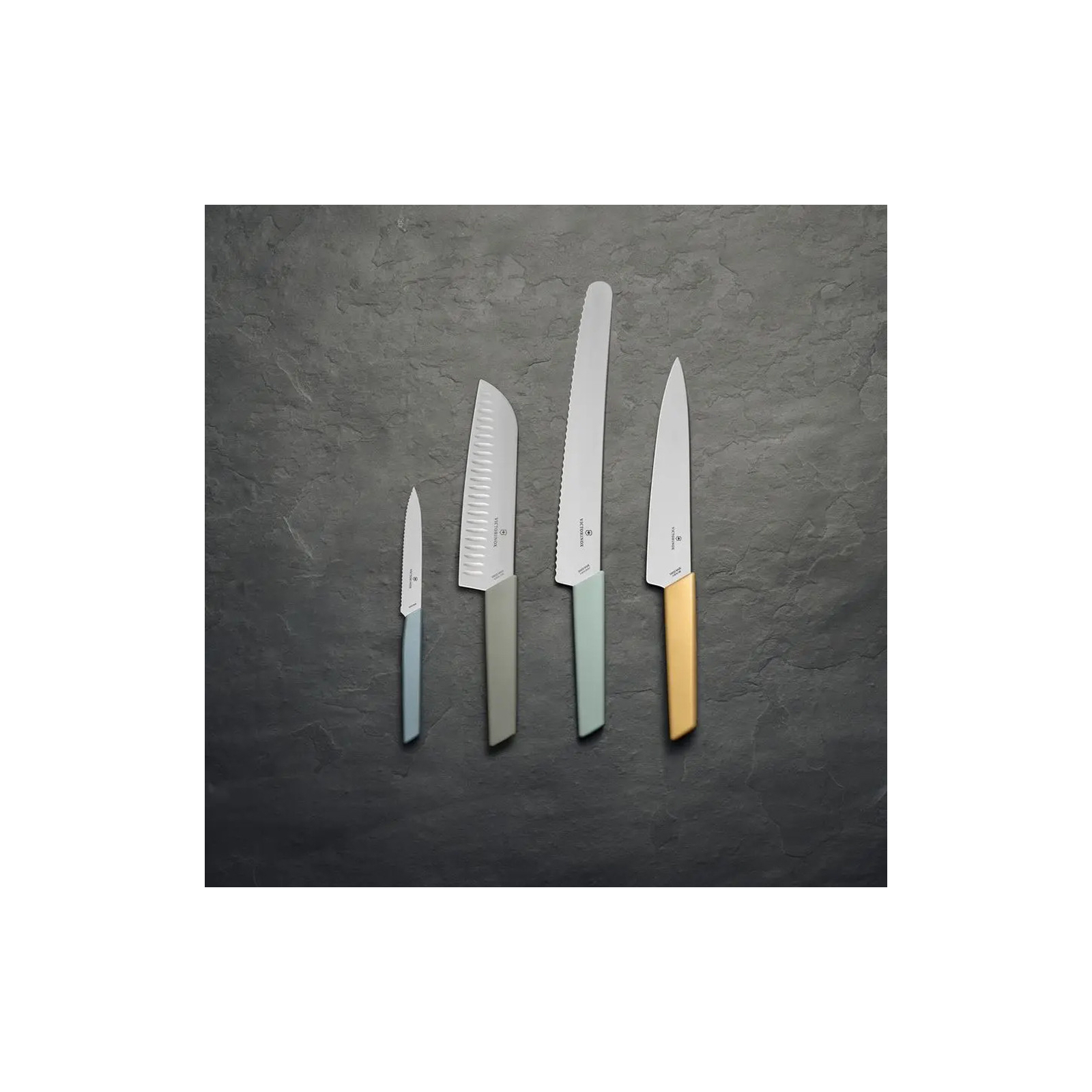 Кухонный нож Victorinox Swiss Modern Paring Serrate 10см Black (6.9003.10W) изображение 3
