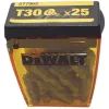 Набор бит DeWALT Torx T30, L= 25 мм, ToughCase 25 бит (DT7963)