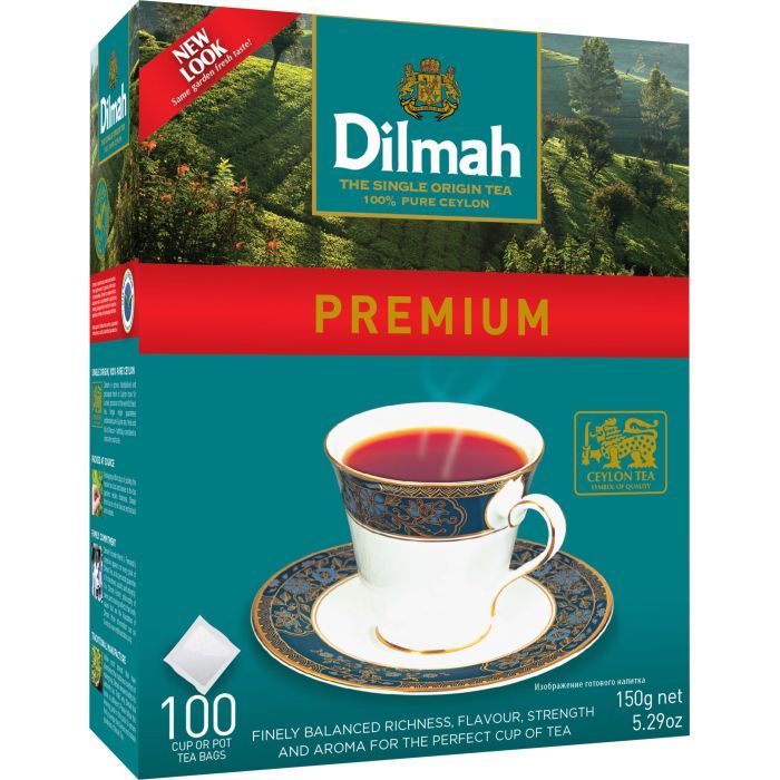 Чай Dilmah Премиум 100х1.5 г (9312631122657)