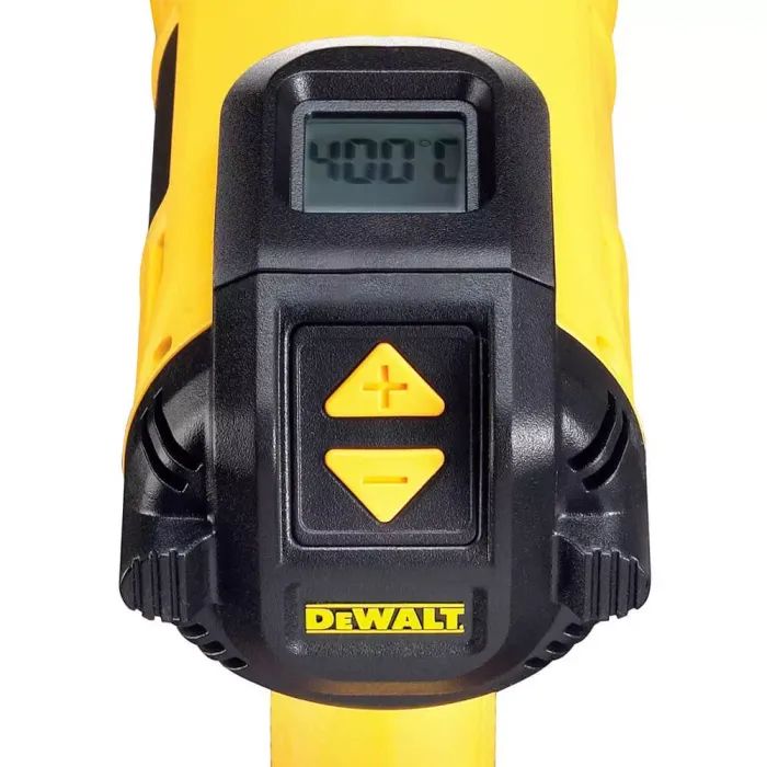 Будівельний фен DeWALT 2000 Вт, 50 - 600 C, LCD (D26414) зображення 6
