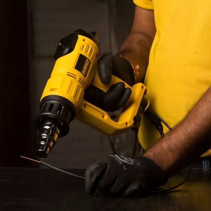 Будівельний фен DeWALT 2000 Вт, 50 - 600 C, LCD (D26414) зображення 7