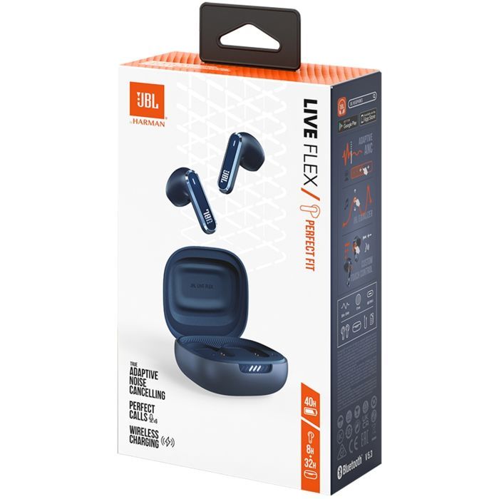 Наушники JBL Live Flex Blue (JBLLIVEFLEXBLU) изображение 11