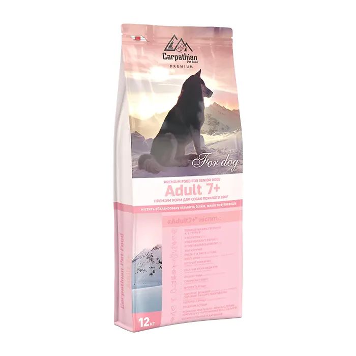 Сухий корм для собак Carpathian Pet Food Adult 7 + 12 кг (4820111140732)