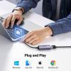 Переходник USB 3.1 Type-C to Ethernet RJ45 1000 Mb CM199 Ugreen (50737) изображение 4
