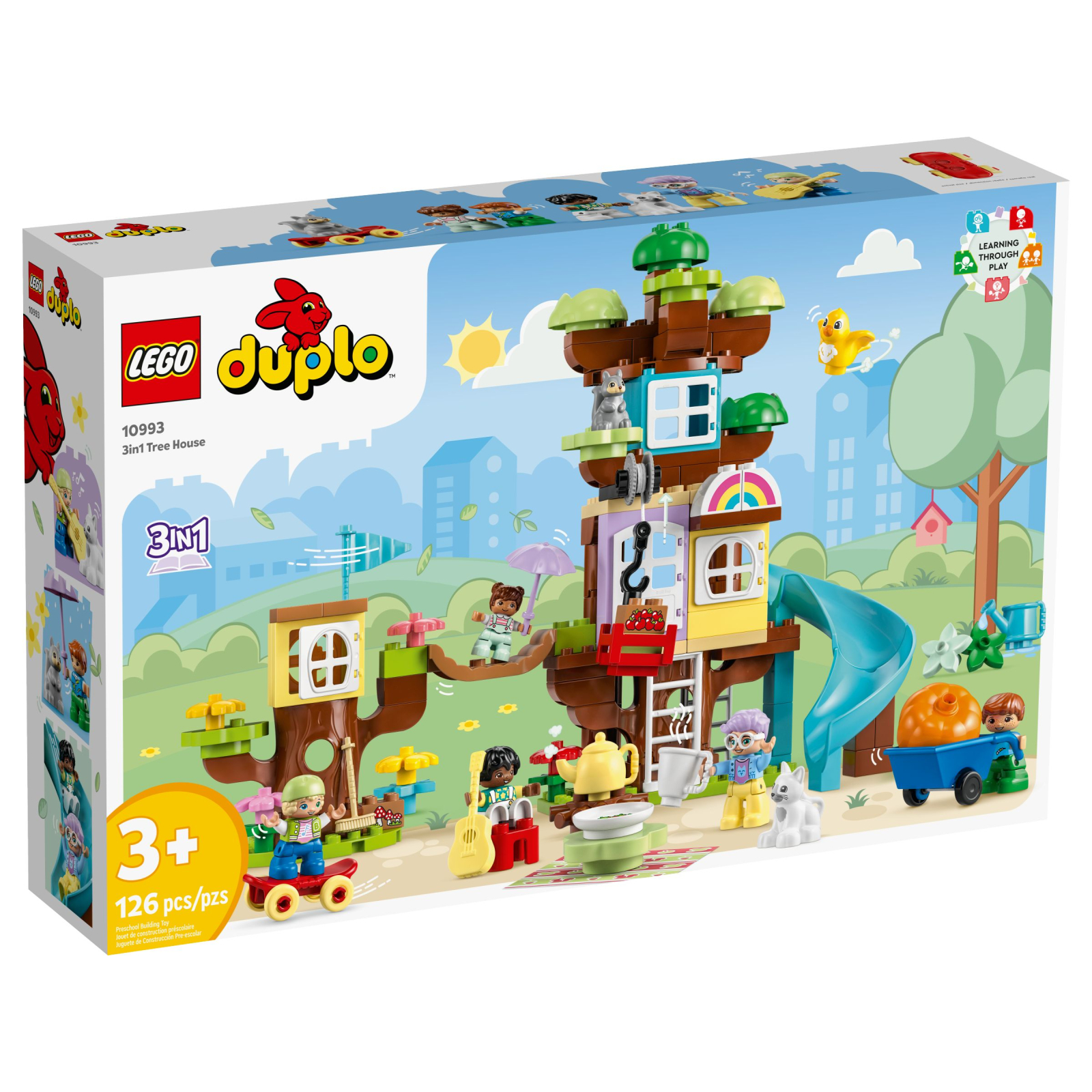 Конструктор LEGO DUPLO Будиночок на дереві 3 в 1 (10993)