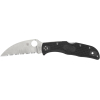 Нож Spyderco Endela Wharncliffe Serrator Black (C243FSWCBK)