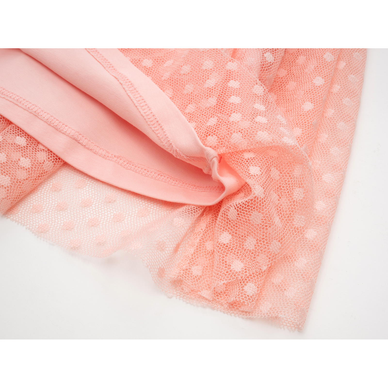 Платье POP FASHION с фатиновой юбкой с единорогами (6831-98G-peach) изображение 5