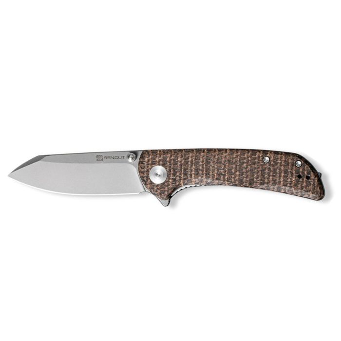 Нож Sencut Fritch Stonewash Brown Micarta (S22014-3)