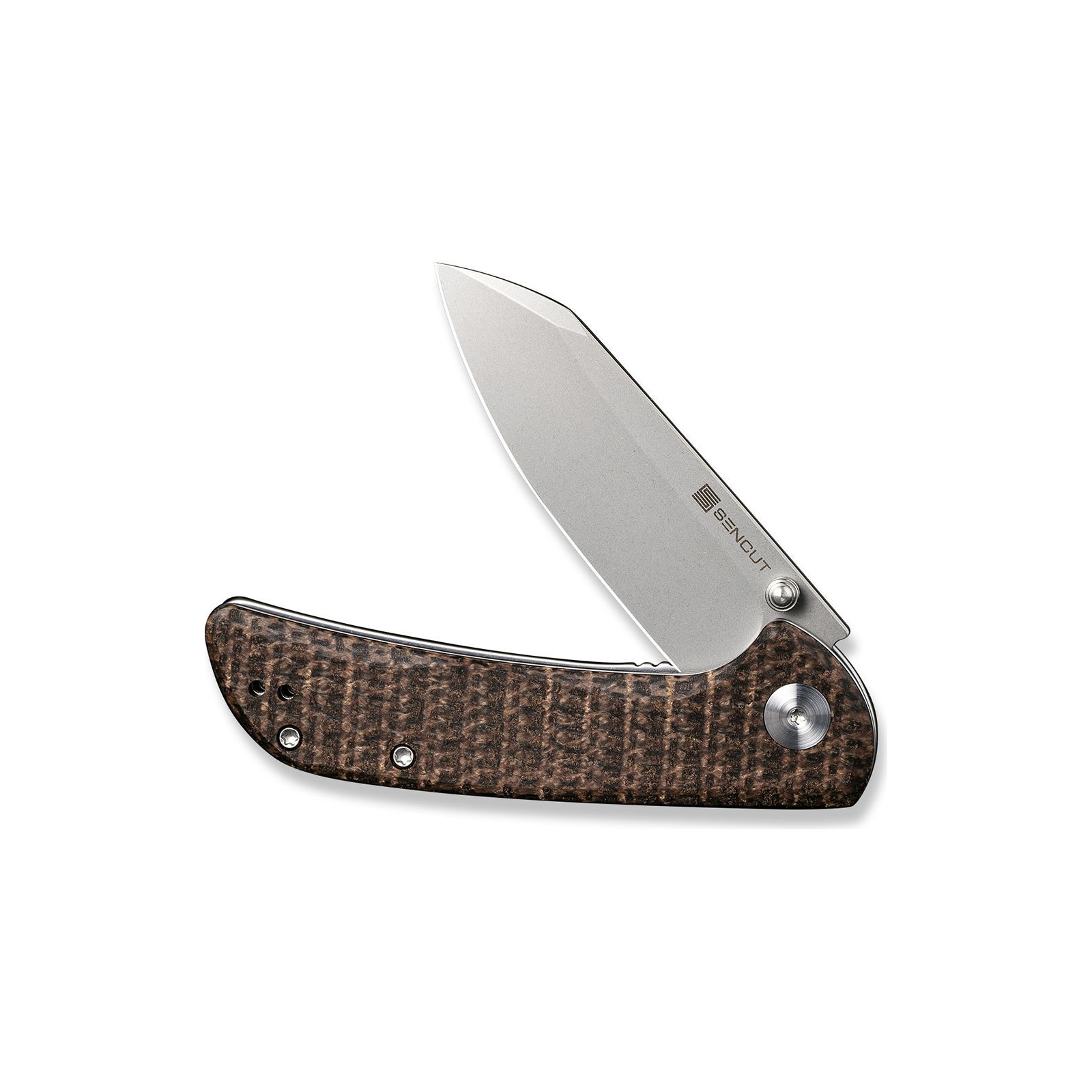 Нож Sencut Fritch Blackwash Olive Micarta (S22014-1) изображение 4