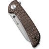 Нож Sencut Fritch Stonewash Brown Micarta (S22014-3) изображение 5