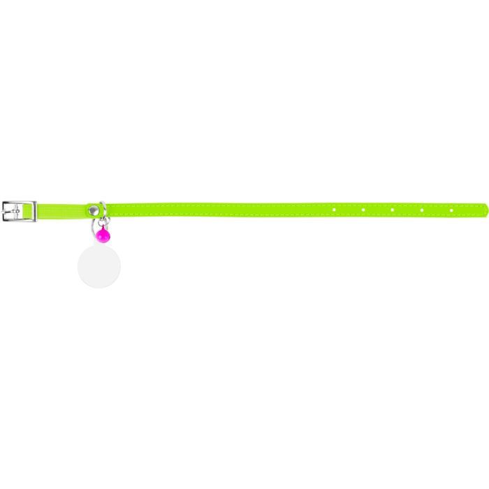 Ошейник для животных WAUDOG Glamour с QR паспортом Д 17-20 см красный (32753) изображение 3