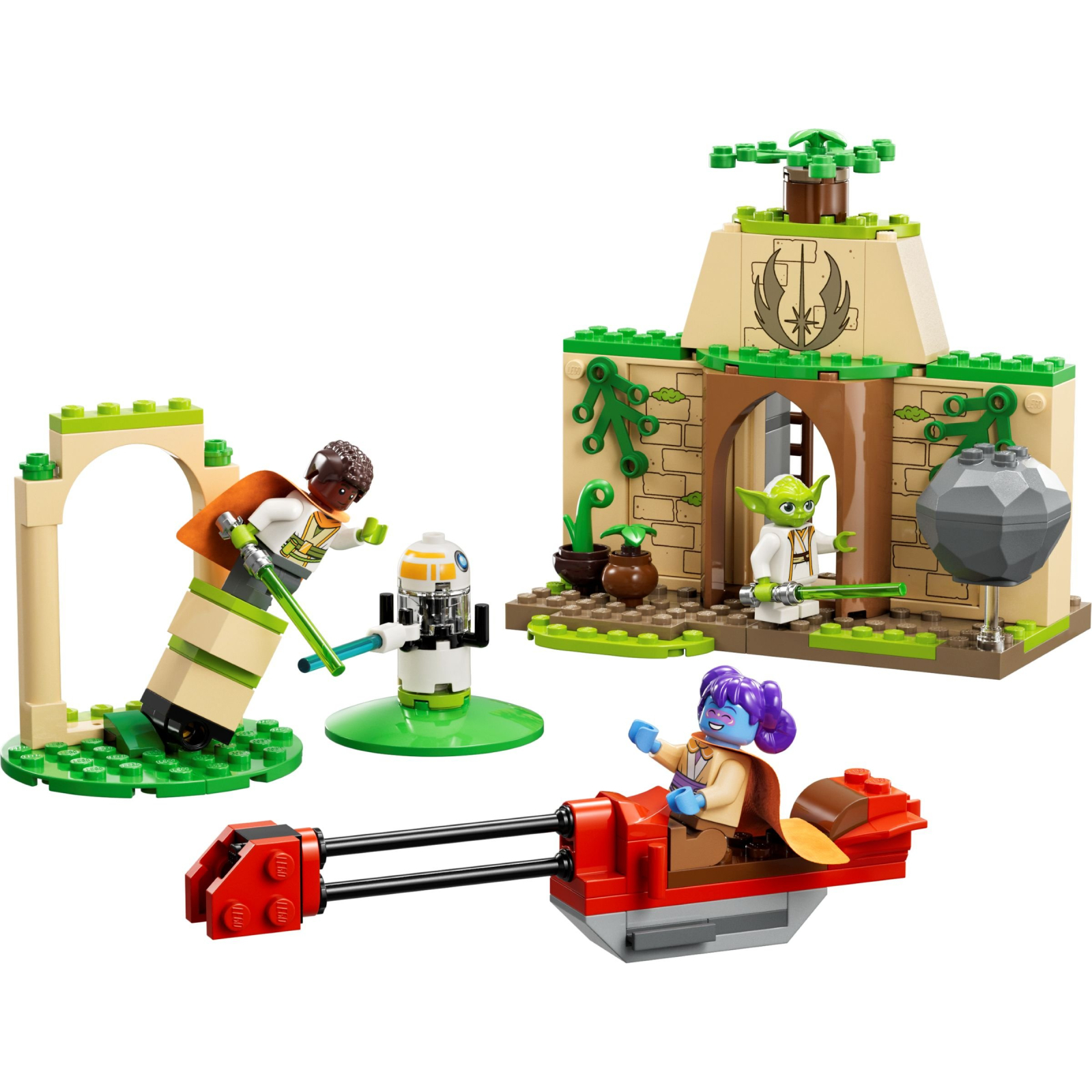 Конструктор LEGO Star Wars Храм джедаев Tenoo 124 деталей (75358) изображение 2