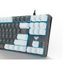 Клавіатура Aula F3287 Keycap KRGD Blue USB UA White/Grey (6948391240688) зображення 3