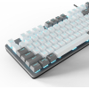 Клавіатура Aula F3287 Keycap KRGD Blue USB UA White/Grey (6948391240688) зображення 7