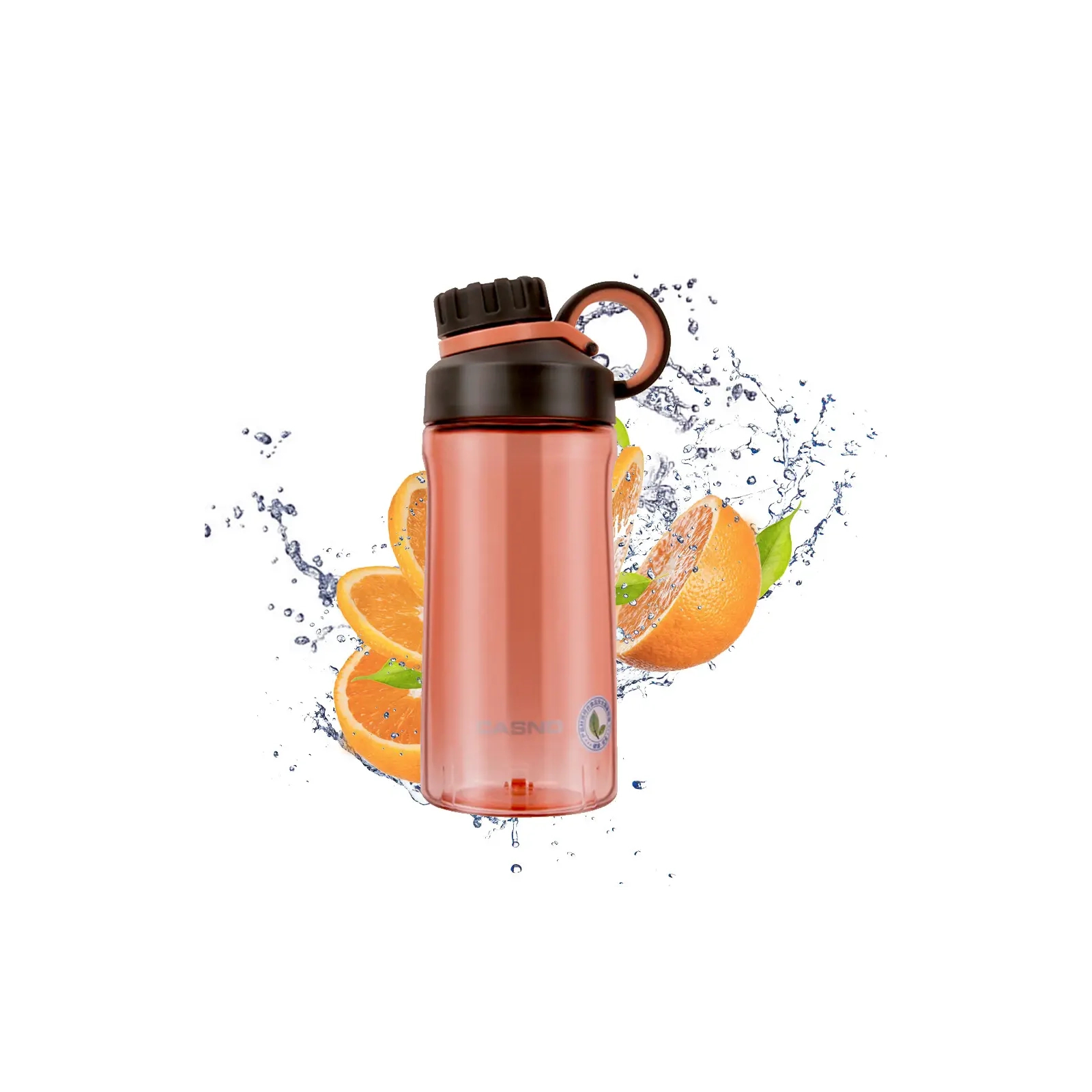 Пляшка для води Casno 500 мл KXN-1234 Помаранчева (KXN-1234_Orange) зображення 3