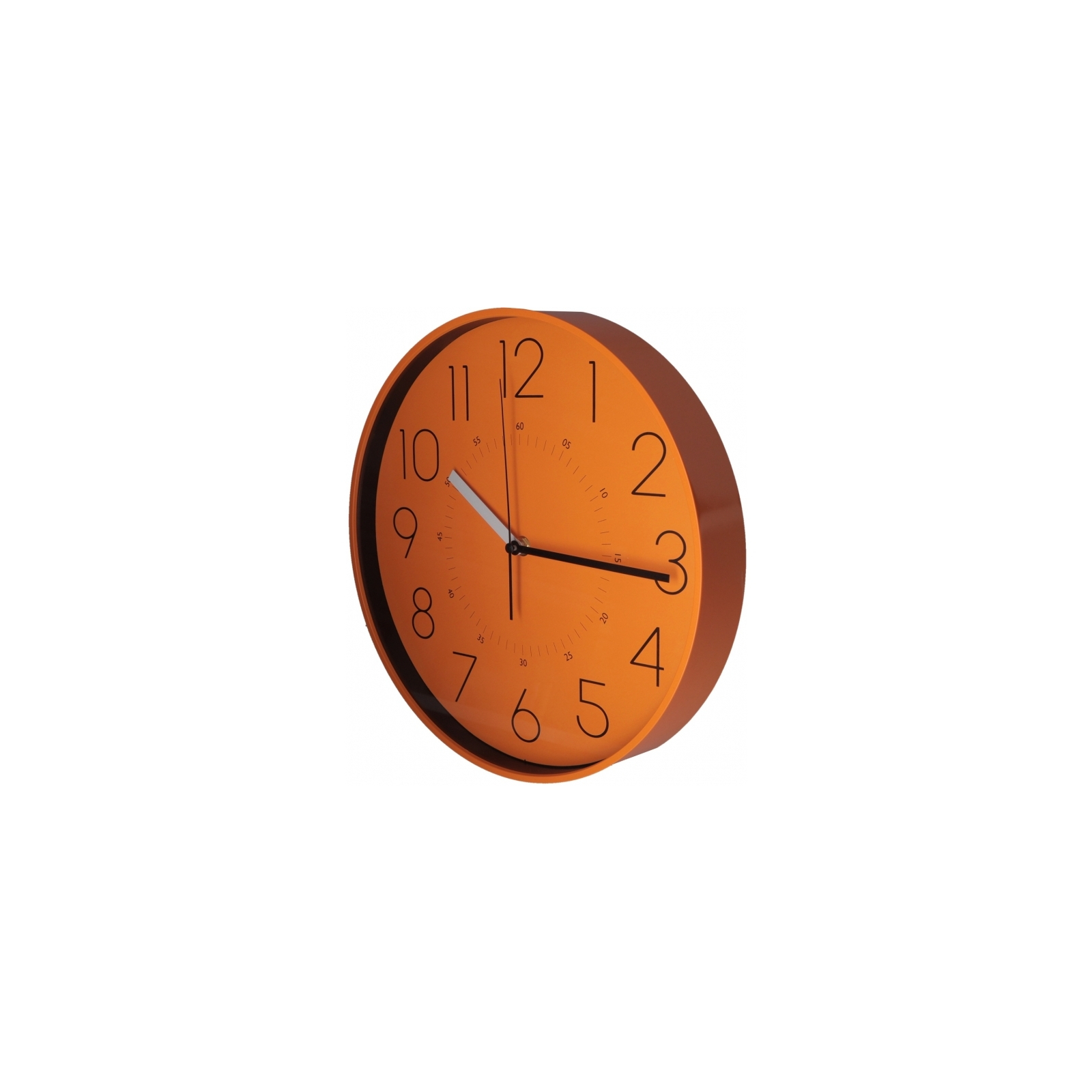 Настенные часы Optima Flash пластиковый, оранжевый (O52096) изображение 2