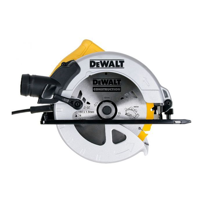 Дискова пила DeWALT 1350 Вт, диск 184х16 мм, 3.66 кг (DWE560) зображення 3