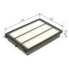 Воздушный фильтр для автомобиля Bosch F026400185 изображение 5