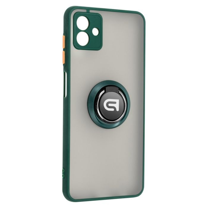 Чехол для мобильного телефона Armorstandart Frosted Matte Ring Samsung A04 (A045) Dark Green (ARM68343)
