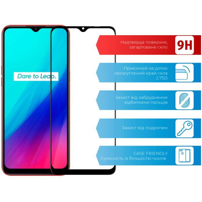 Скло захисне ACCLAB Full Glue Realme C11 (1283126508455) зображення 2