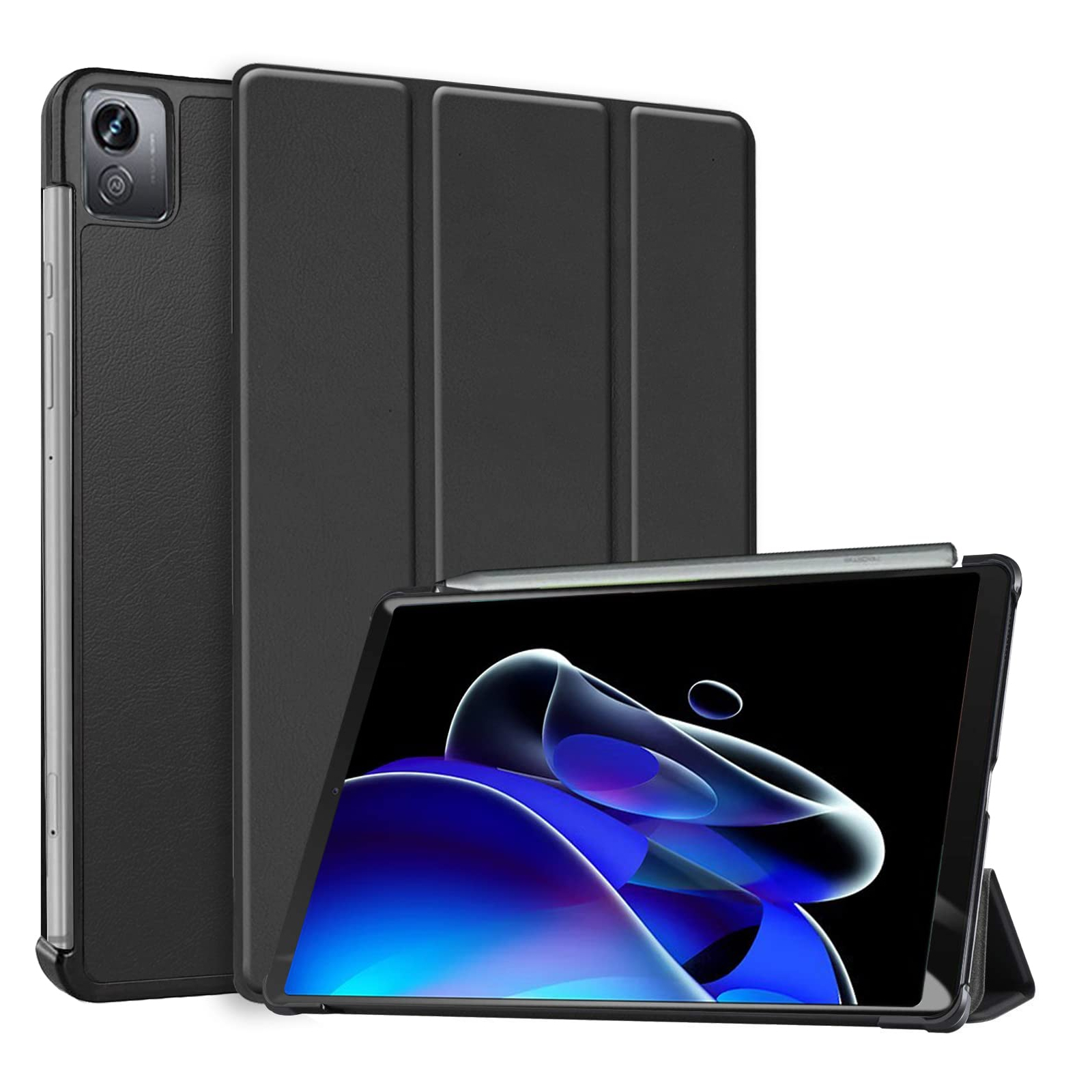 Чехол для планшета BeCover Smart Case Realme Pad X 11" Deep Blue (709605) изображение 2